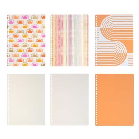 A5 Planner Orange Print Cover Sets, 3ct. by Recollections™